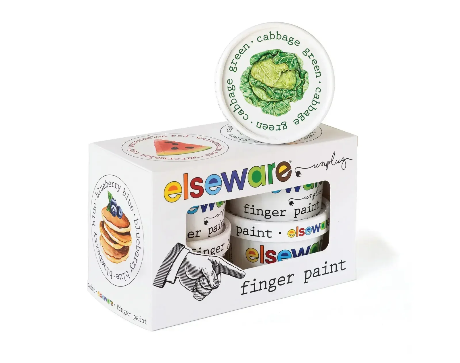 Food Safe Finger Paint Mix - Set of 4 - Image 3
