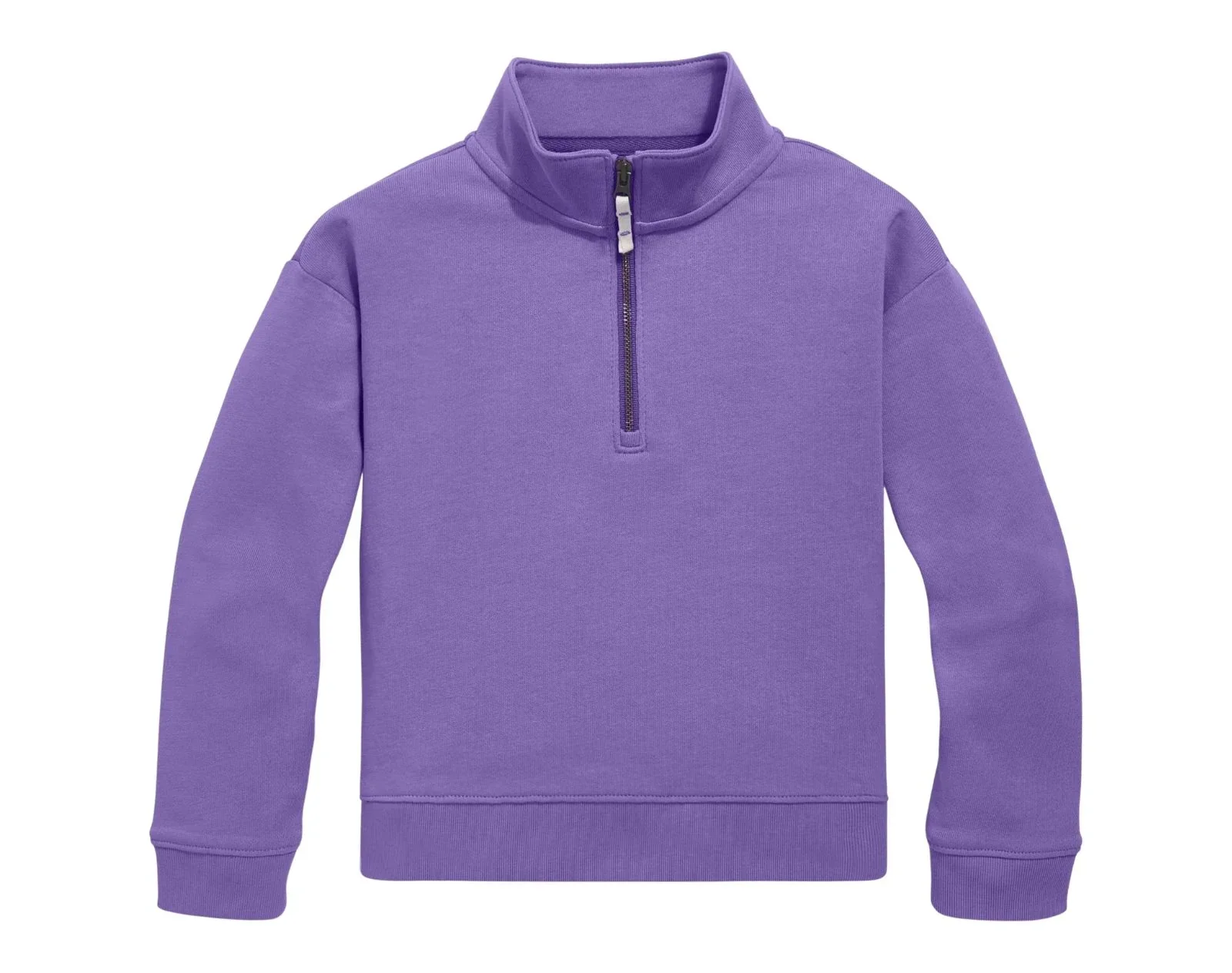 French Terry Quarter Zip Sweatshirt - Image 2