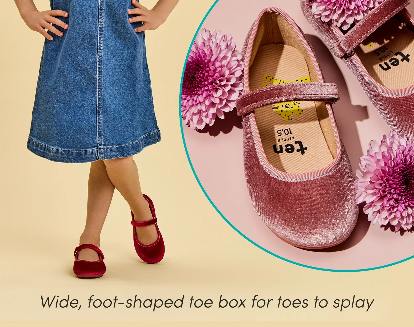 Velvet Ballet Flats - Image 24